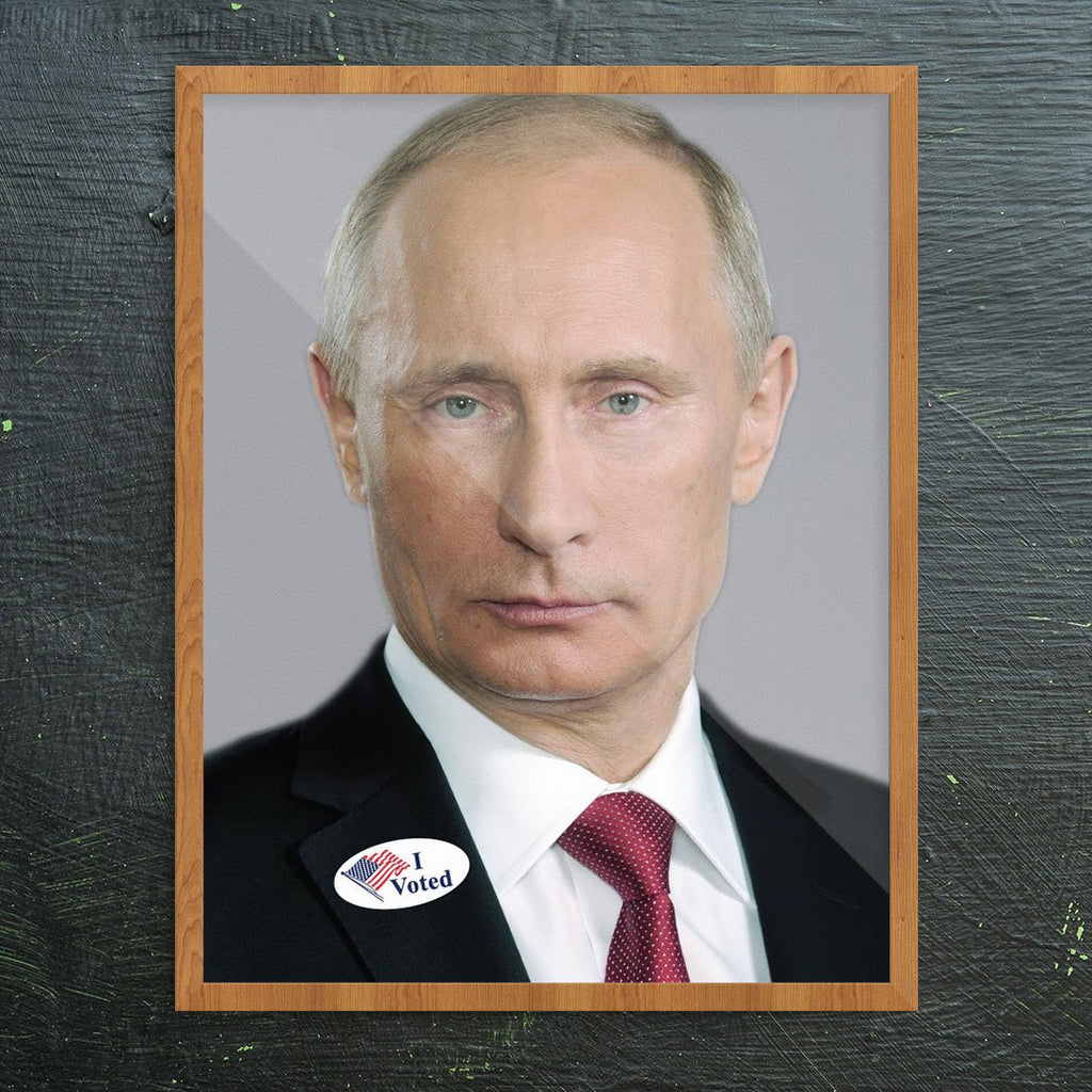 Vladimir Putin I Voted Print