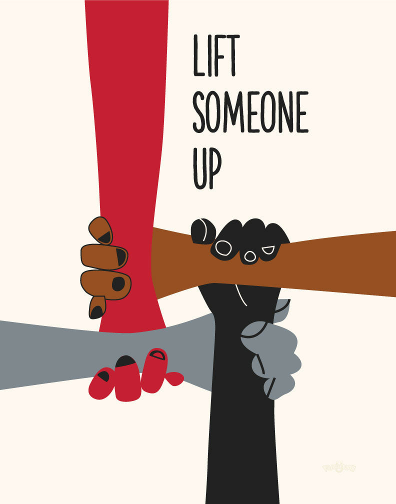 Lift Someone Up Magnet