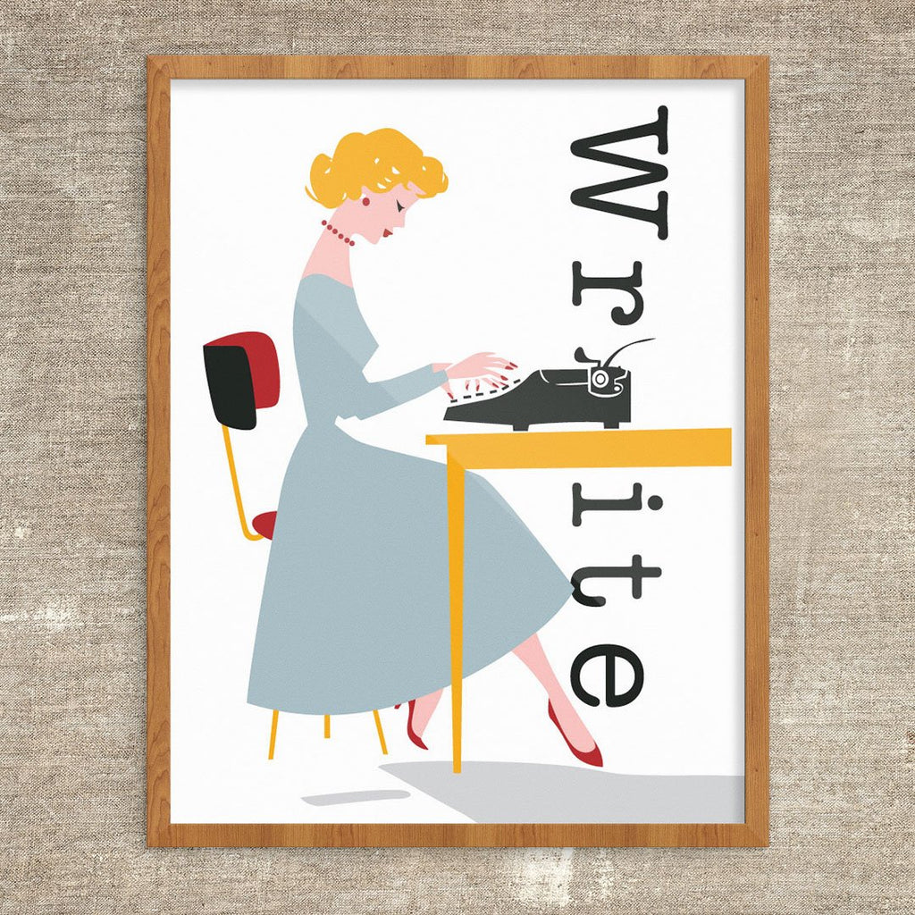 Write Typist Print