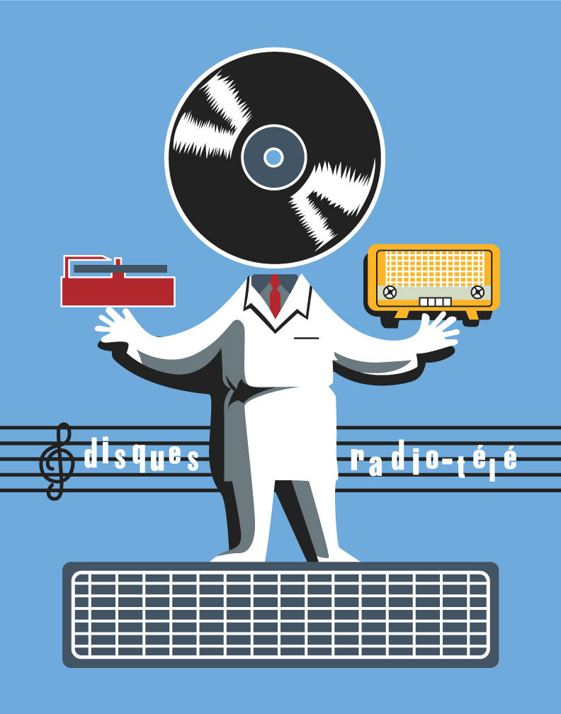 Disques  LP & Radio Man Magnet