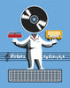 Disques  LP & Radio Man Magnet