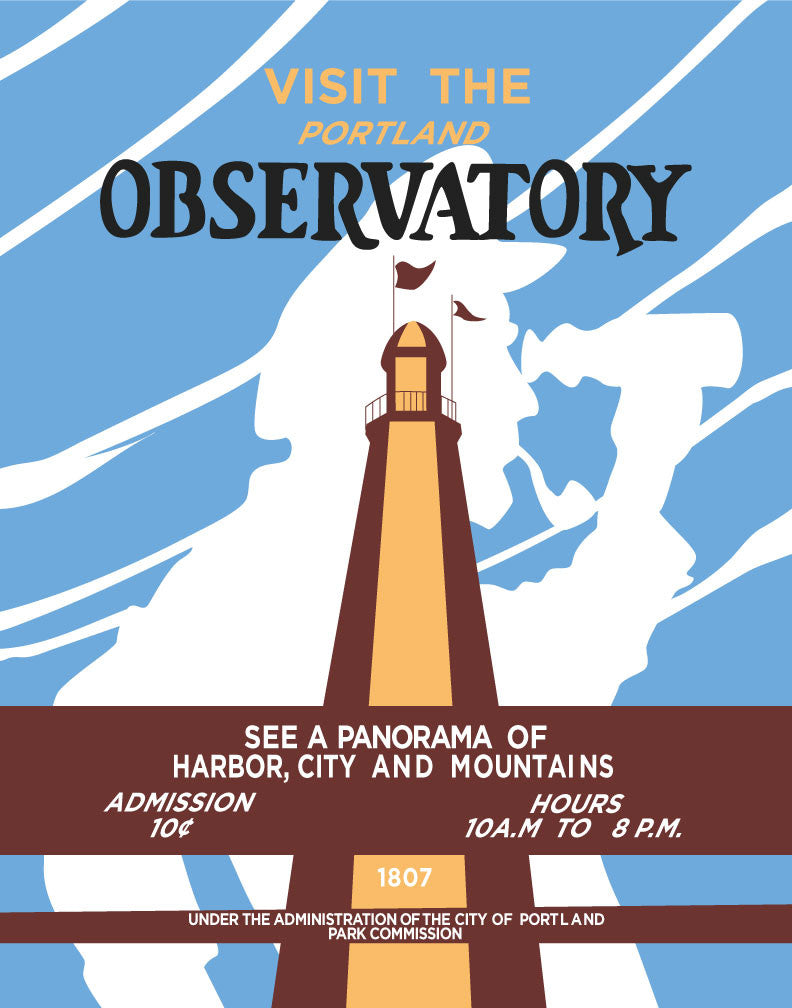 Visit the Portland Maine Observatory Magnet