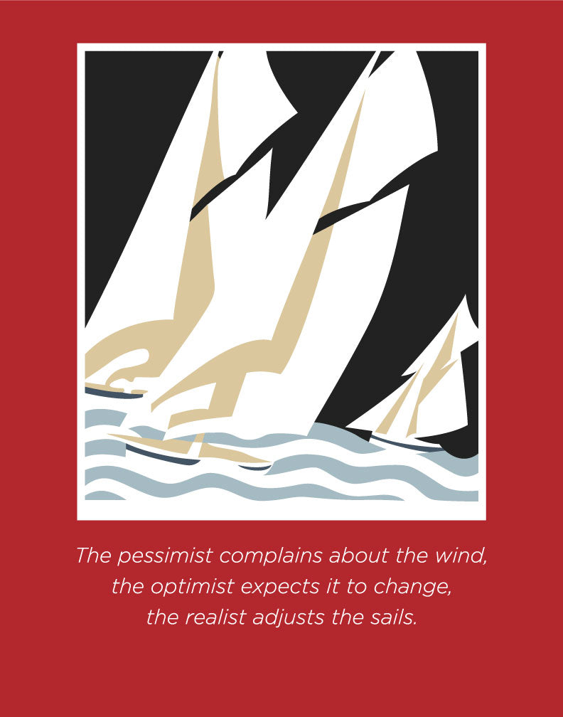 The Realist Adjusts the Sails Magnet