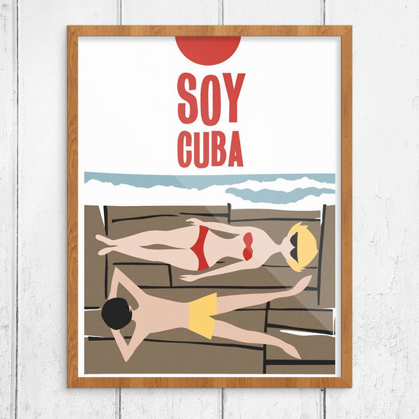 Soy Cuba Sunbathers 11 x 14 Print