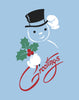 Snowman Holiday Greetings Magnet