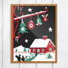 Noel Home Holiday 11 x 14 Print
