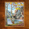Paint By Number Autumn Scene Print