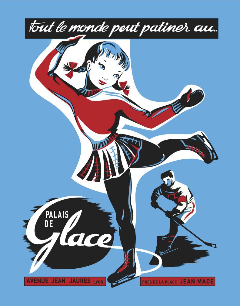 Everyone Can Skake at the Ice Palace Magnet