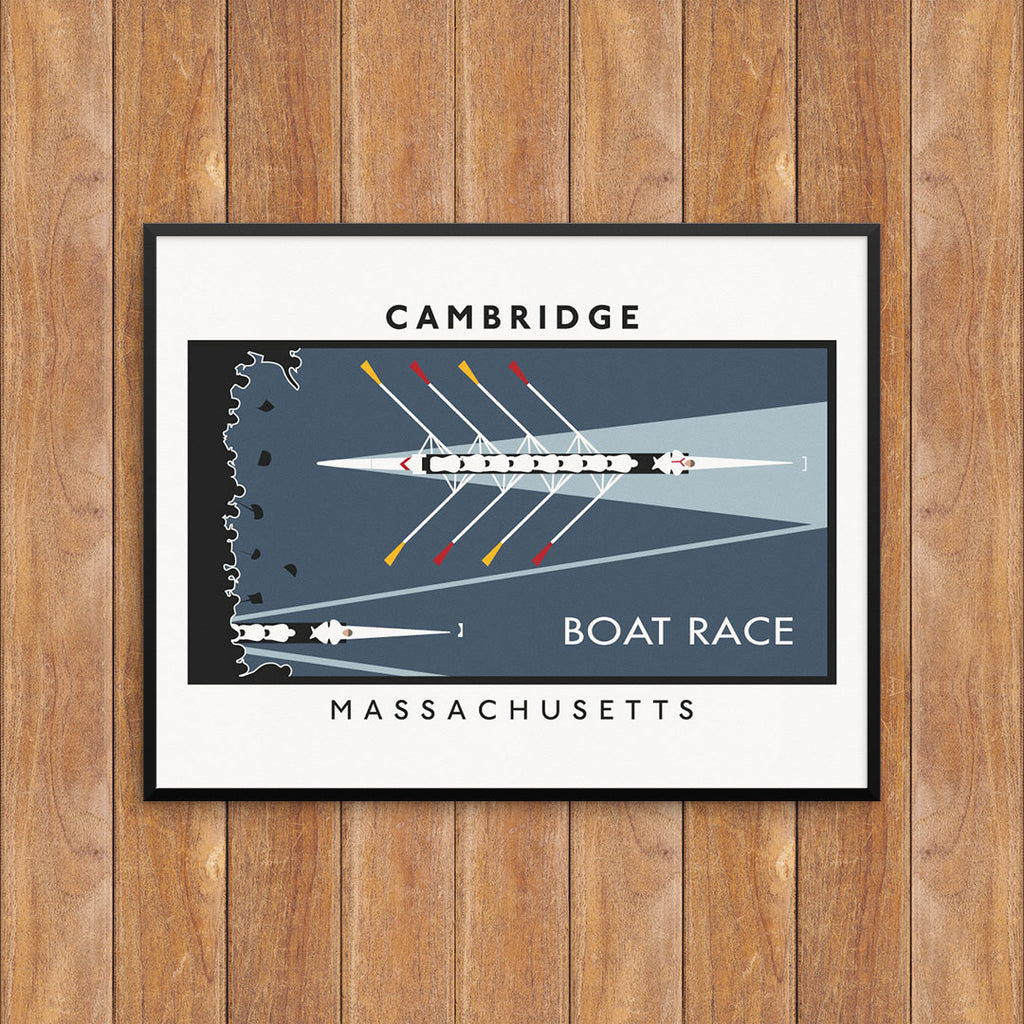Cambridge Crew Boat Race 11 x 14 Print