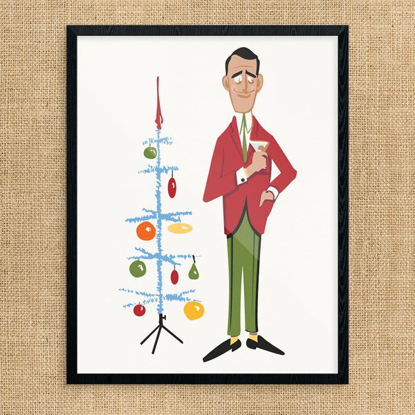 Bachelor Christmas 11 x 14 Print