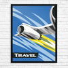 Jet Airplane Travel Print