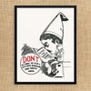 Don't Be A Dunce Print