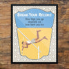 Break Your Record Motivational Poster 11 x 14 Print