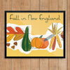 Fall in New England Print
