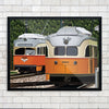 Mattapan-Ashmont High Speed Trolleys Passing Print