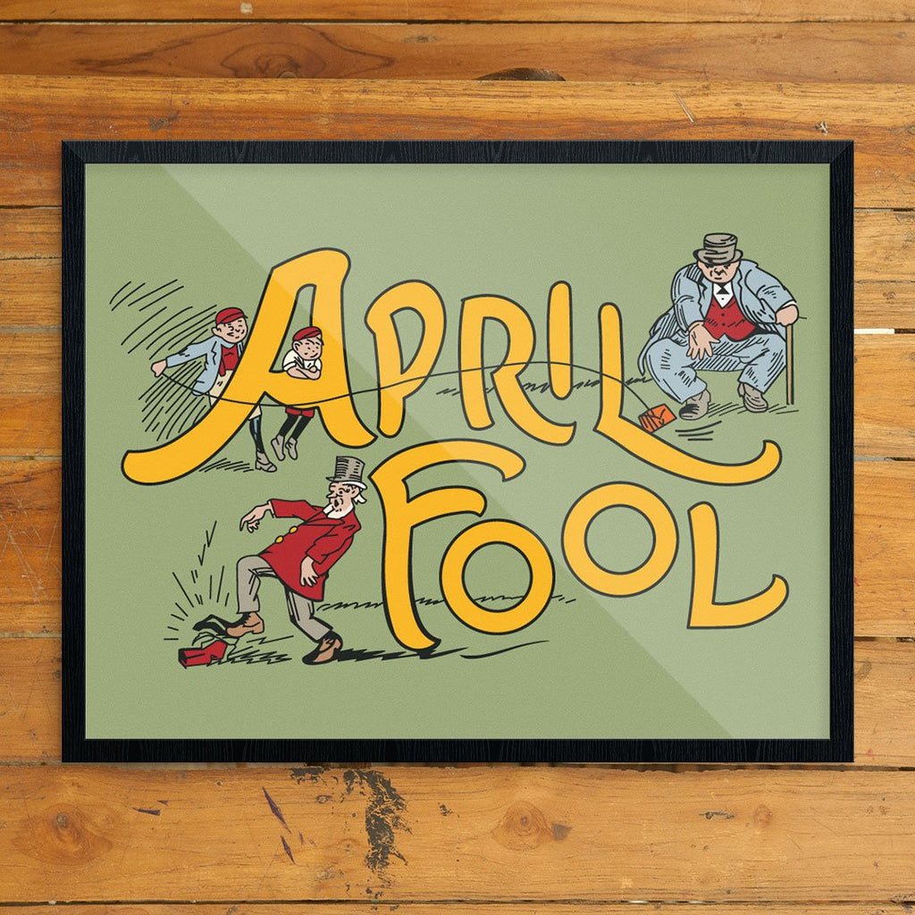 Vintage April Fools Print
