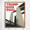 Trump Digs Coal Print