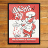 Whistl'n Pig BBQ Restaurant & Road House Vintage Print
