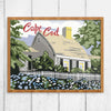 Paint By Number Cape Cod Cottage Print