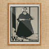 W is for Waitress William Nicholson Print