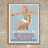 Are You Feeling Fit Mather & Co Motivational Workplace Print