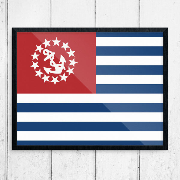 US Power Squadron Flag Print