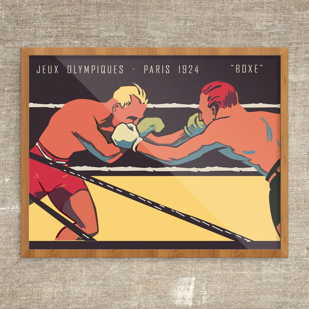 Boxing at the 1924 Paris Olympic Games Print