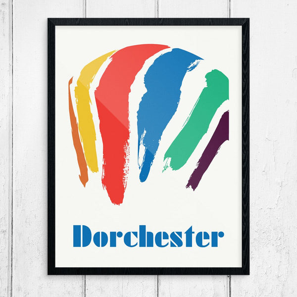 Dorchester Gas Tank Print