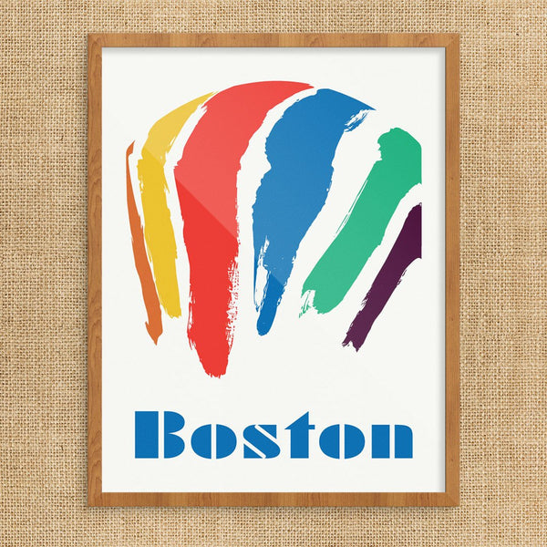 Boston Gas Tank Print