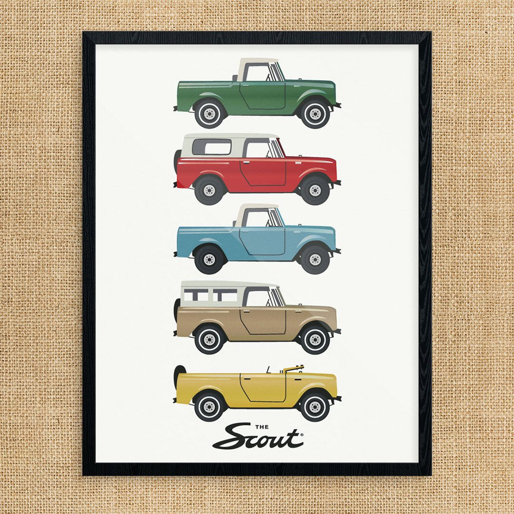 International Harvester Scouts Print