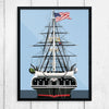 USS Constitution Old Ironsides Print