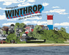 Greetings from Winthrop, MA Magnet & Greeting Card