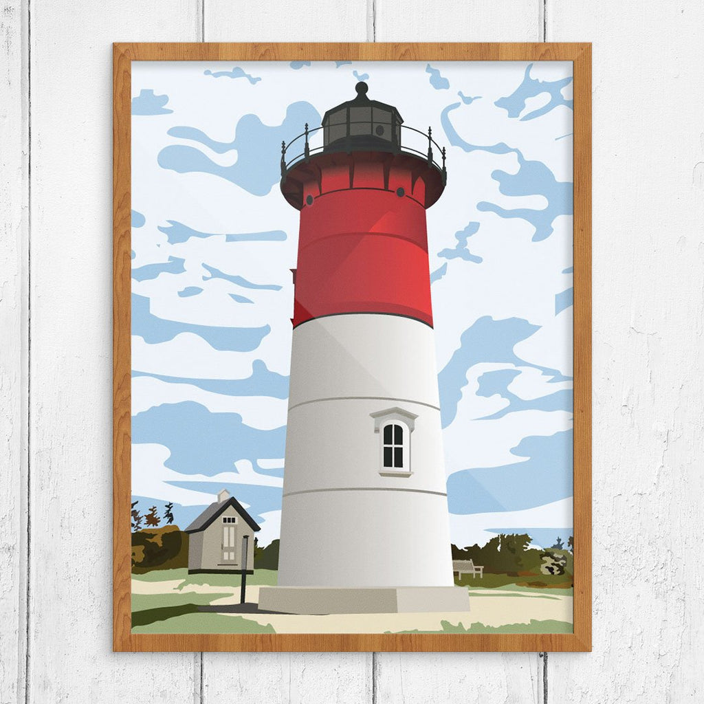 Nauset Lighthouse Eastham, MA 11 x 14 Print