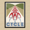 Cycle Bicycle Race Print