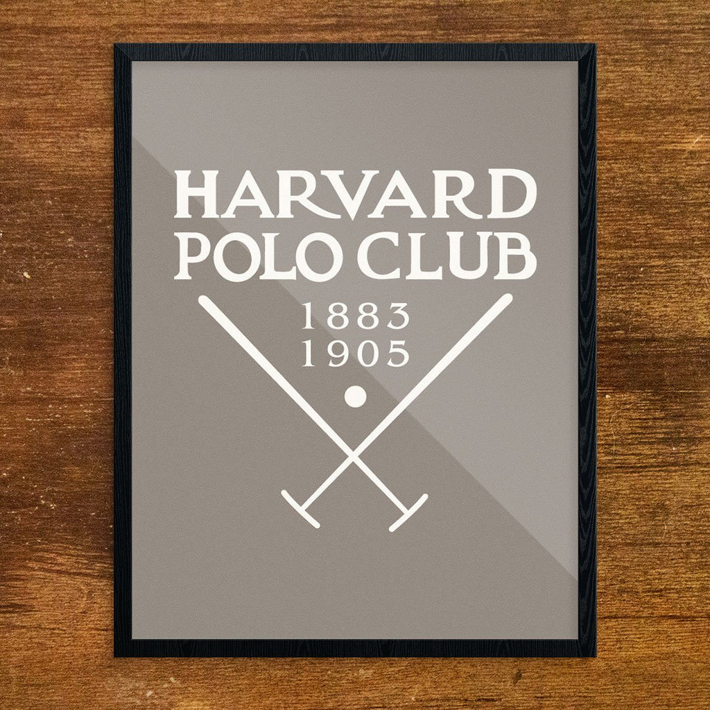 Harvard Polo Club Print