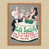Café Society Nightclub Uptown New York City Print