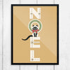 Noel Cat Holiday Print