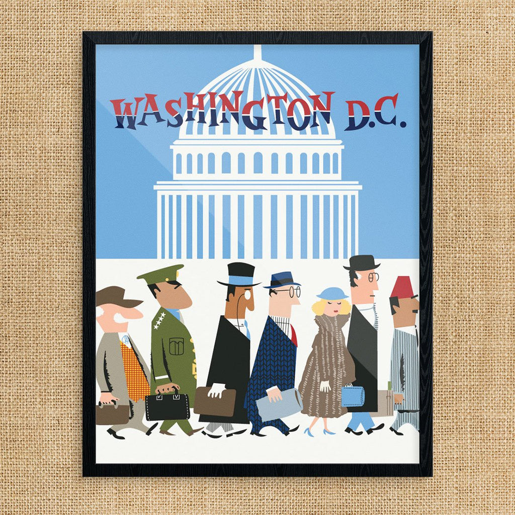 Washington DC Bureaucrats Print
