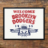 Welcome Brooklyn Dodgers 1955 National League Champs Print