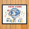 New York's 64 -64 World's Fair Unispehere Print