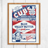 Chicago Cubs 1936 Wrigley Field Official Score Card Print