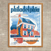 Philadelphia William Penn House WPA Print