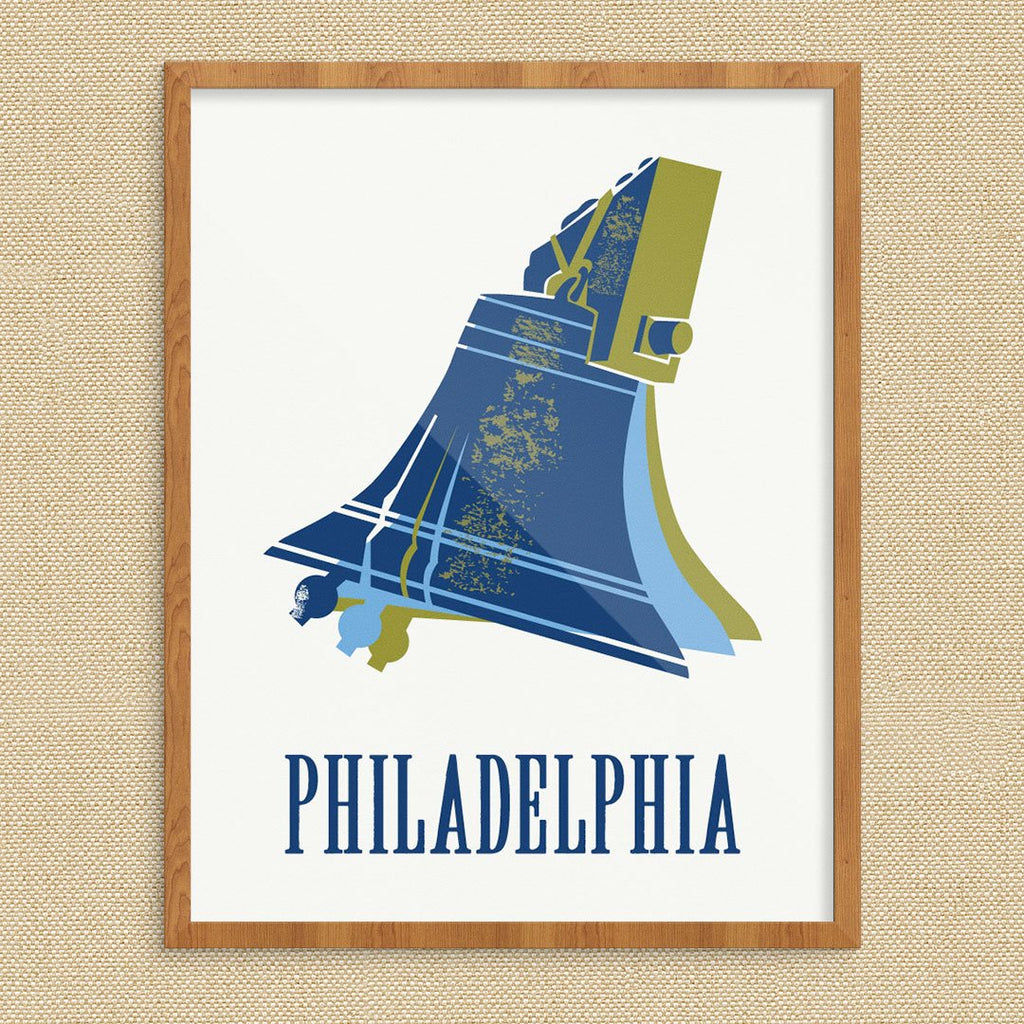 Philadelphis Ringing Liberty Bell Print