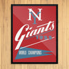 New York Giants World Champs 1955 Scorecard Print