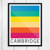 Cambridge Color Bars Print