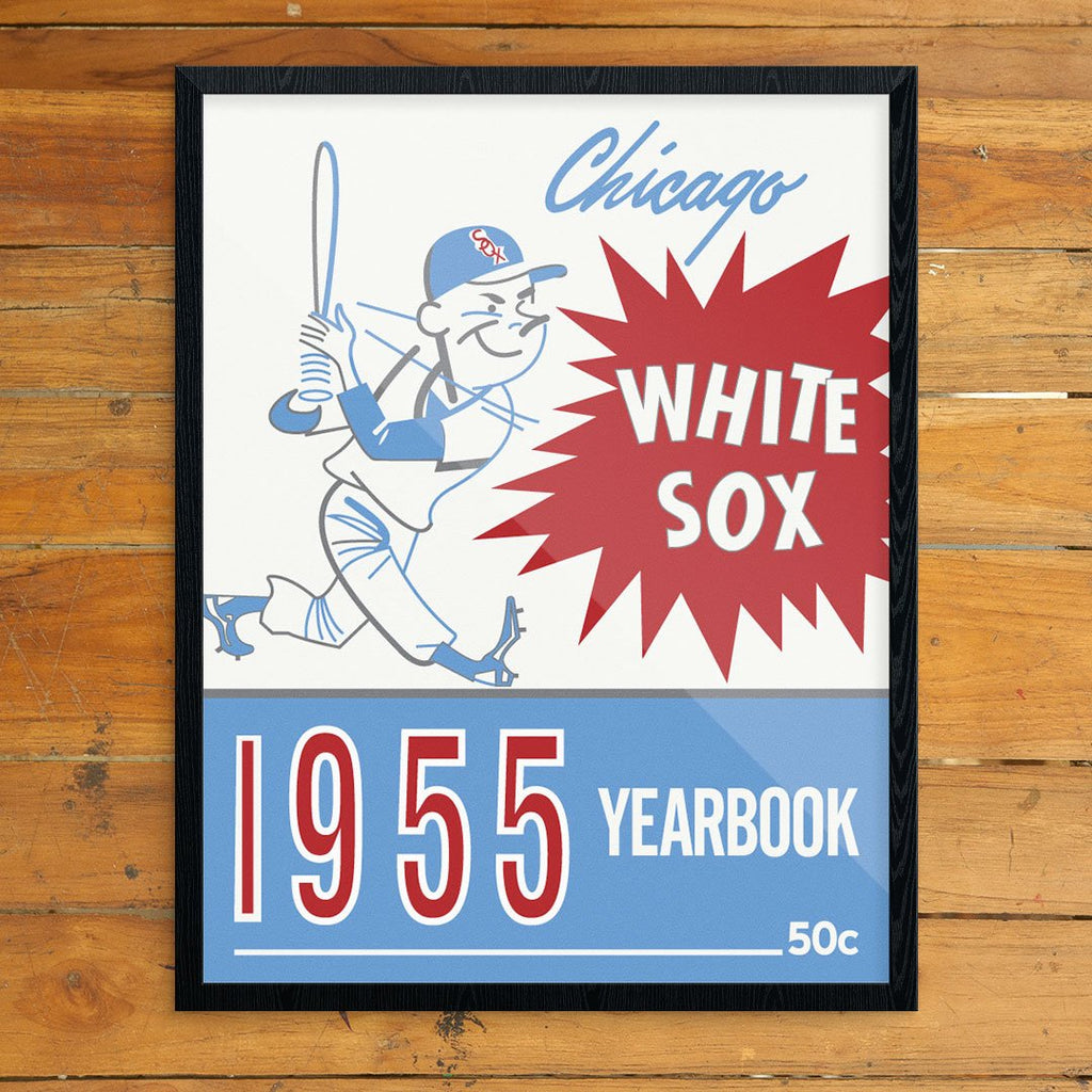 Chicago White Sox 1955 Yearbook Cover Print – Fridgedoor