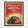 What I Saw at the 1934 Chicago World's Fair Print
