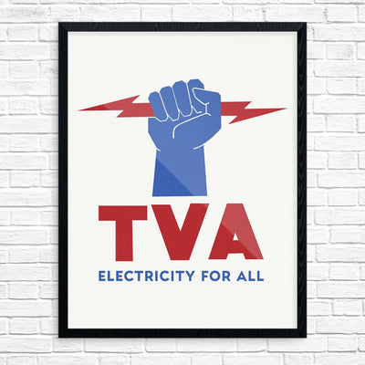 TVA Electricity for All Print – Fridgedoor