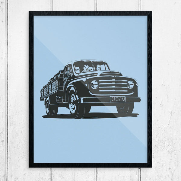 1958 Commer Truck Print