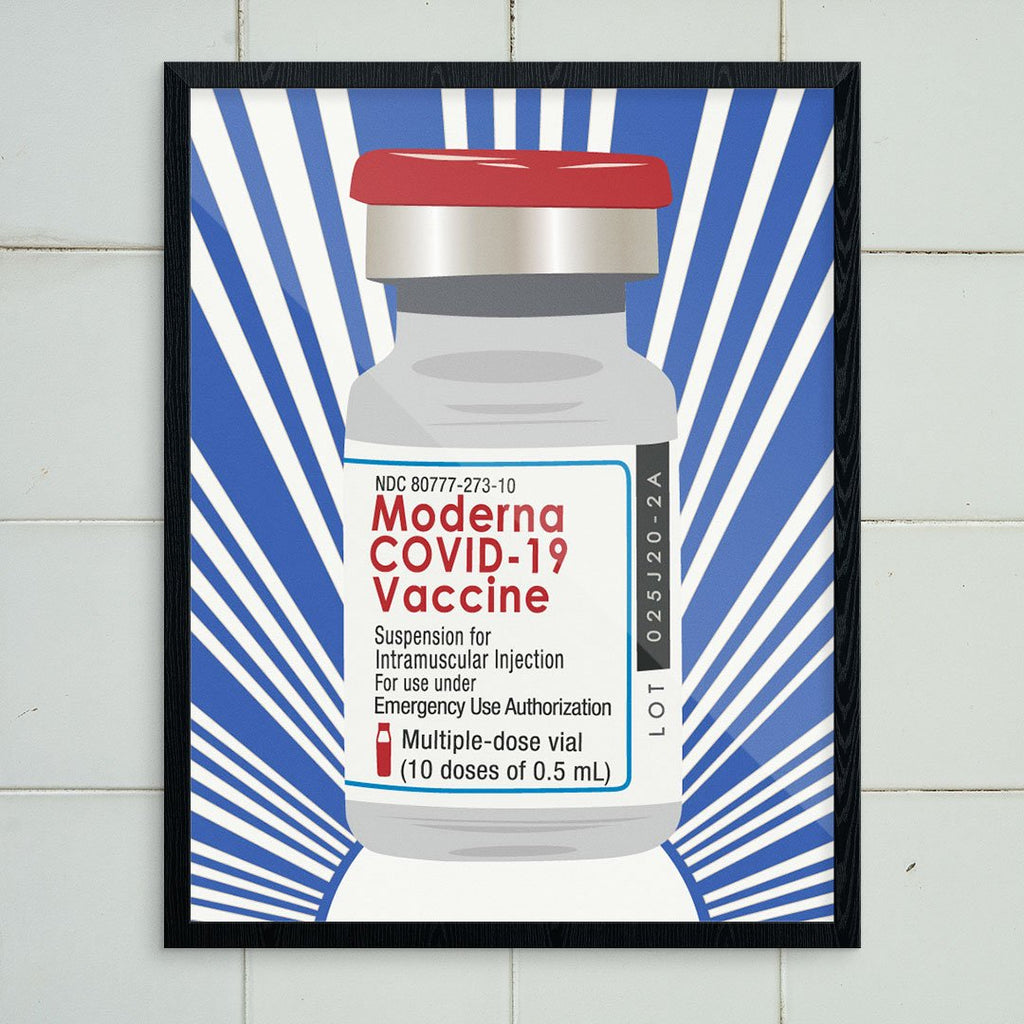 Moderna Vaccine on the Horizon Print